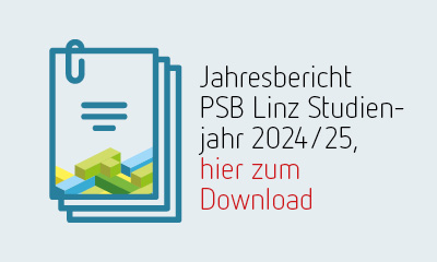 Jahresbericht PSB Linz 2024/25. Zum Download